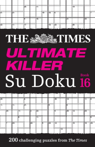 Cover image for 9780008618056 - The Times Ultimate Killer Su Doku Book 16