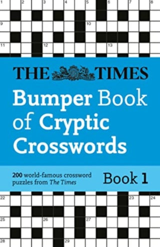 Cover image for 9780008618162 - The Times Bumper Book of Cryptic Crosswords Book 1