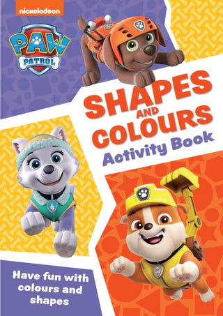 Cover image for 9780008620035 - PAW Patrol Shapes and Colours Activity Book
