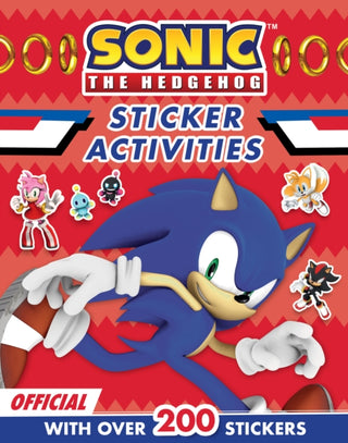 Cover image for 9780008627003 - Sonic the Hedgehog Sticker Activities Book