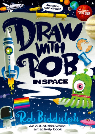 Supplemental image for 9780008627591 - Draw With Rob: In Space