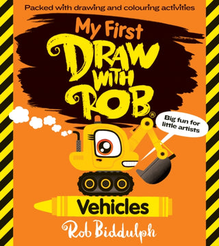 Cover image for 9780008627645 - My First Draw With Rob: Vehicles