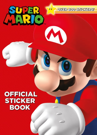 Cover image for 9780008639921 - Super Mario Official Sticker Book