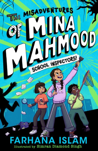Cover image for 9780008640019 - The Misadventures of Mina Mahmood: School Inspectors!