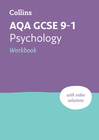 Cover image for 9780008646462 - AQA GCSE 9-1 Psychology Workbook