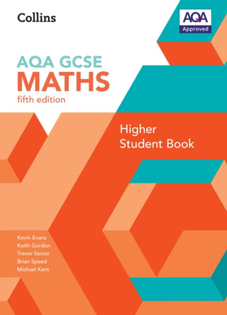 Cover image for 9780008647322 - GCSE Maths AQA Higher Student Book