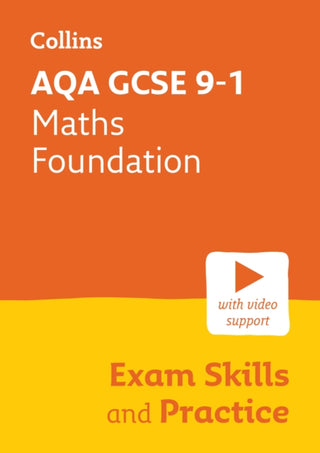 Cover image for 9780008647445 - AQA GCSE 9-1 Maths Foundation Exam Skills and Practice