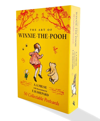 Cover image for 9780008648671 - The Art of Winnie-the-Pooh: 50 Collectable Postcards