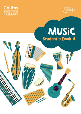 Cover image for 9780008654108 - Cambridge Primary Music Student’s Book Stage 4