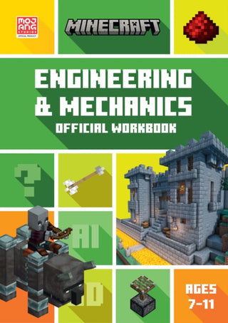 Cover image for 9780008654221 - Minecraft STEM Engineering and Mechanics