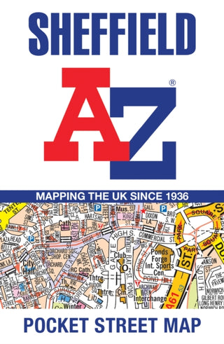 Supplemental image for 9780008657406 - Sheffield A-Z Pocket Street Map