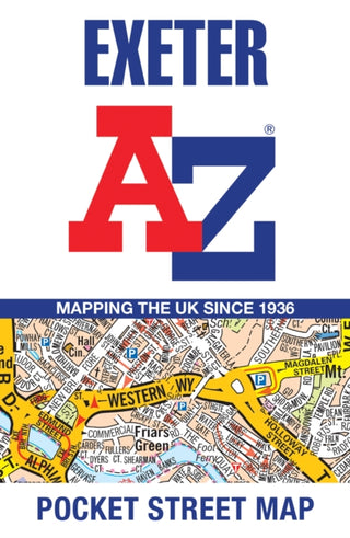Supplemental image for 9780008657413 - Exeter A-Z Pocket Street Map