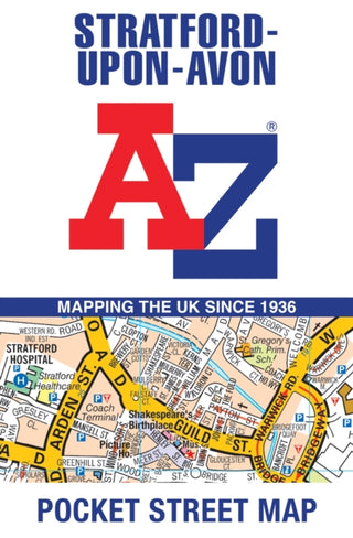 Cover image for 9780008657468 - Stratford-Upon-Avon A-Z Pocket Street Map
