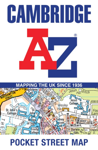 Cover image for 9780008657550 - Cambridge A-Z Pocket Street Map