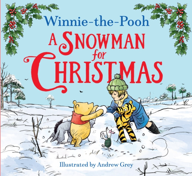 Cover image for 9780008663452 - Winnie-the-Pooh A Snowman for Christmas