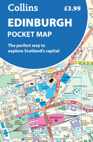 Cover image for 9780008663469 - Edinburgh Pocket Map