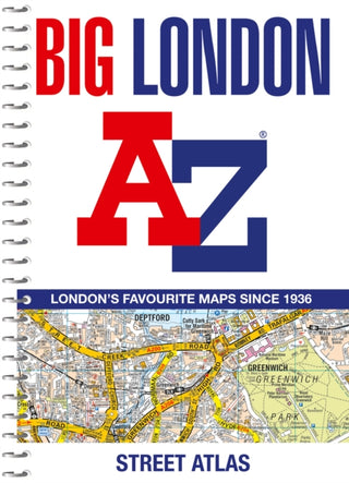 Cover image for 9780008663506 - Big London A-Z Street Atlas