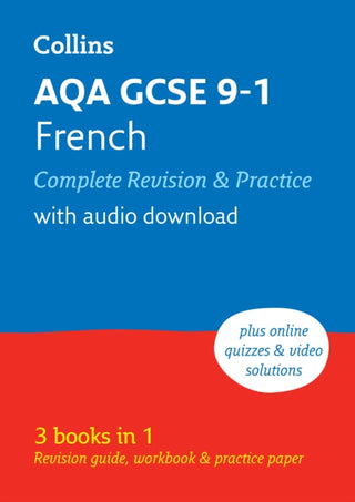 Cover image for 9780008664206 - AQA GCSE French Complete Revision and Practice