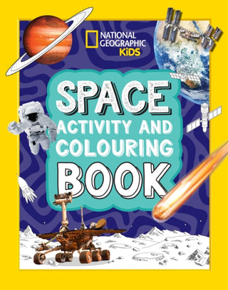 Cover image for 9780008664541 - Space Activity and Colouring Book
