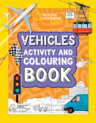 Cover image for 9780008664565 - Vehicles Activity and Colouring Book