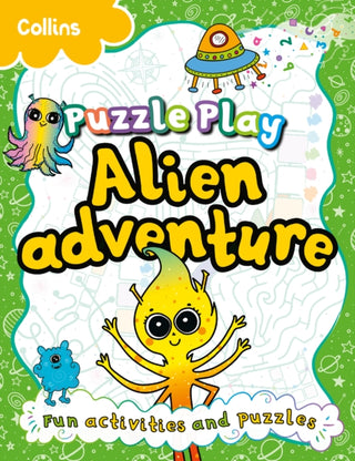 Cover image for 9780008665944 - Puzzle Play Alien Adventure