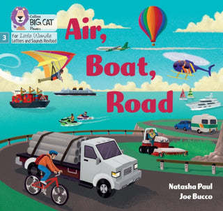 Cover image for 9780008668341 - Air, Boat, Road