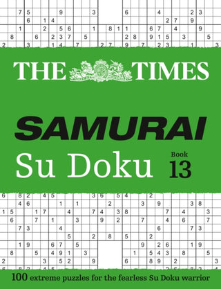 Cover image for 9780008673130 - The Times Samurai Su Doku 13