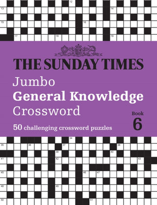 Supplemental image for 9780008673161 - The Sunday Times Jumbo General Knowledge Crossword Book 6