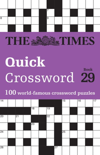 Cover image for 9780008673178 - The Times Quick Crossword Book 29