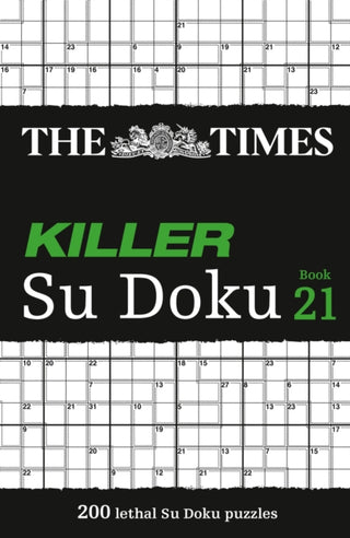 Cover image for 9780008673208 - The Times Killer Su Doku Book 21