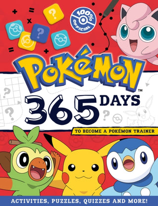Cover image for 9780008680565 - Pokemon: 365 days to Become a Pokemon Trainer