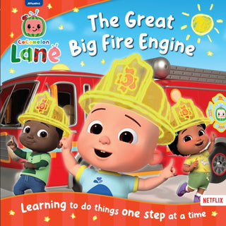 Cover image for 9780008680619 - CoComelon Lane: The Great Big Fire Engine Picture Book