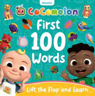 Cover image for 9780008681586 - CoComelon First 100 Words Lift-the-Flap Book