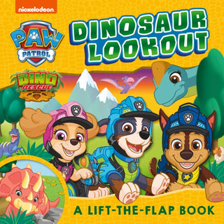 Cover image for 9780008681951 - PAW Patrol Dinosaur Lookout Lift-the-Flap Book