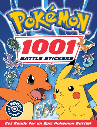Cover image for 9780008681982 - Pokemon: 1001 Battle Stickers