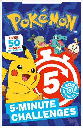 Cover image for 9780008682118 - Pokemon 5-Minute Challenges