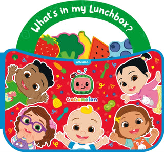 Cover image for 9780008682156 - CoComelon: What’s in my Lunchbox? Carry-Along Board Book
