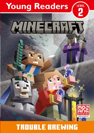 Cover image for 9780008682217 - Minecraft Young Readers: Trouble Brewing