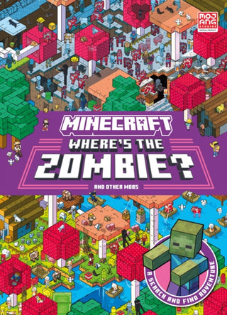 Cover image for 9780008682354 - Minecraft Where’s the Zombie?