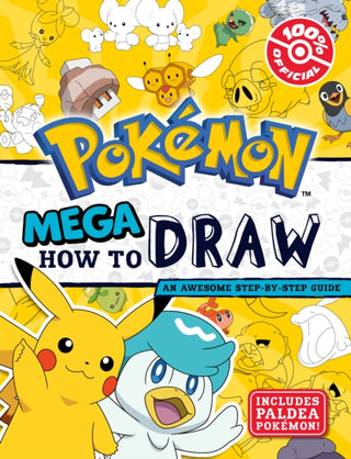 Cover image for 9780008682392 - Pokemon: Mega How to Draw
