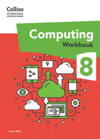 Cover image for 9780008684068 - International Lower Secondary Computing Workbook: Stage 8