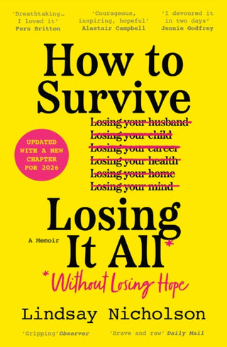 Cover image for 9780008685300 - How to Survive Losing It All*