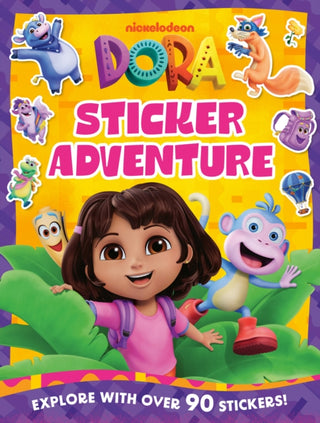 Cover image for 9780008686383 - Dora Sticker Adventure Book