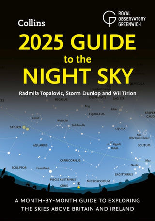 Cover image for 9780008688165 - 2025 Guide to the Night Sky