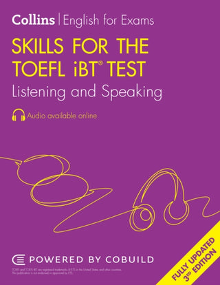 Cover image for 9780008695248 - Skills for the TOEFL iBT® Test: Listening and Speaking