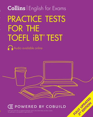 Cover image for 9780008695255 - Practice Tests for the TOEFL iBT® Test