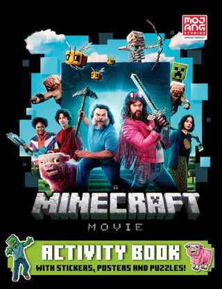 Cover image for 9780008699116 - A Minecraft Movie: Activity Book