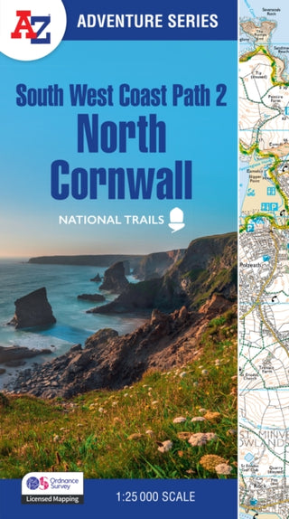 Cover image for 9780008707620 - South West Coast Path 2 – North Cornwall