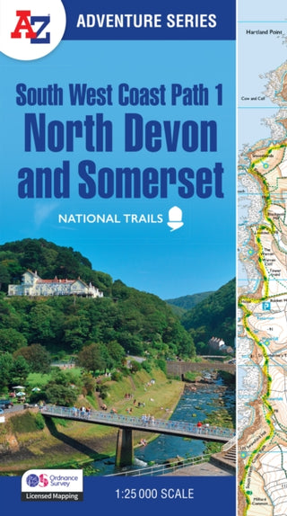 Cover image for 9780008707651 - South West Coast Path 1 – North Devon & Somerset