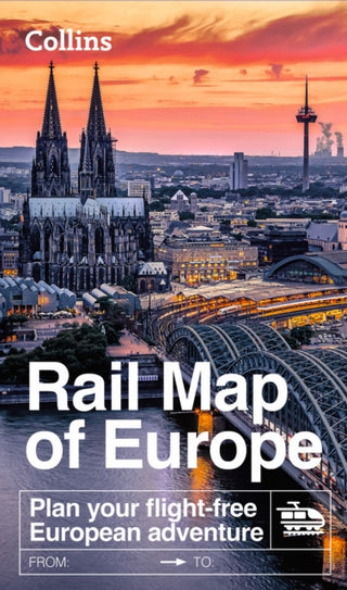 Cover image for 9780008711047 - Collins Rail Map of Europe
